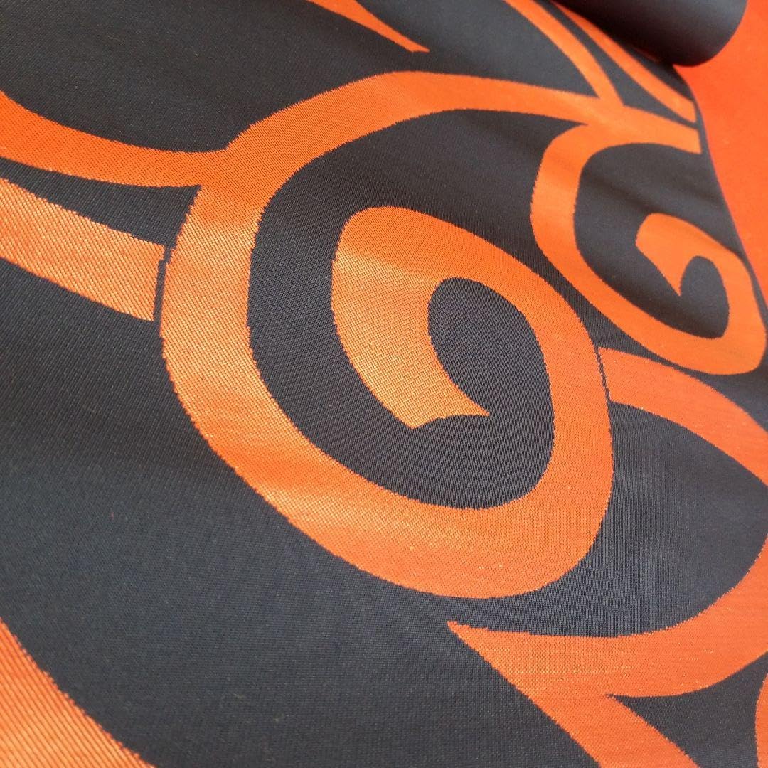 名古屋帯 アンティーク帯 打ち出の小槌 扇 鞠 縁起柄 NO-435 名古屋帯 アンティーク帯 打ち出の小槌 扇 鞠 縁起柄 NO-435